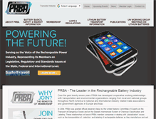 Tablet Screenshot of prba.org